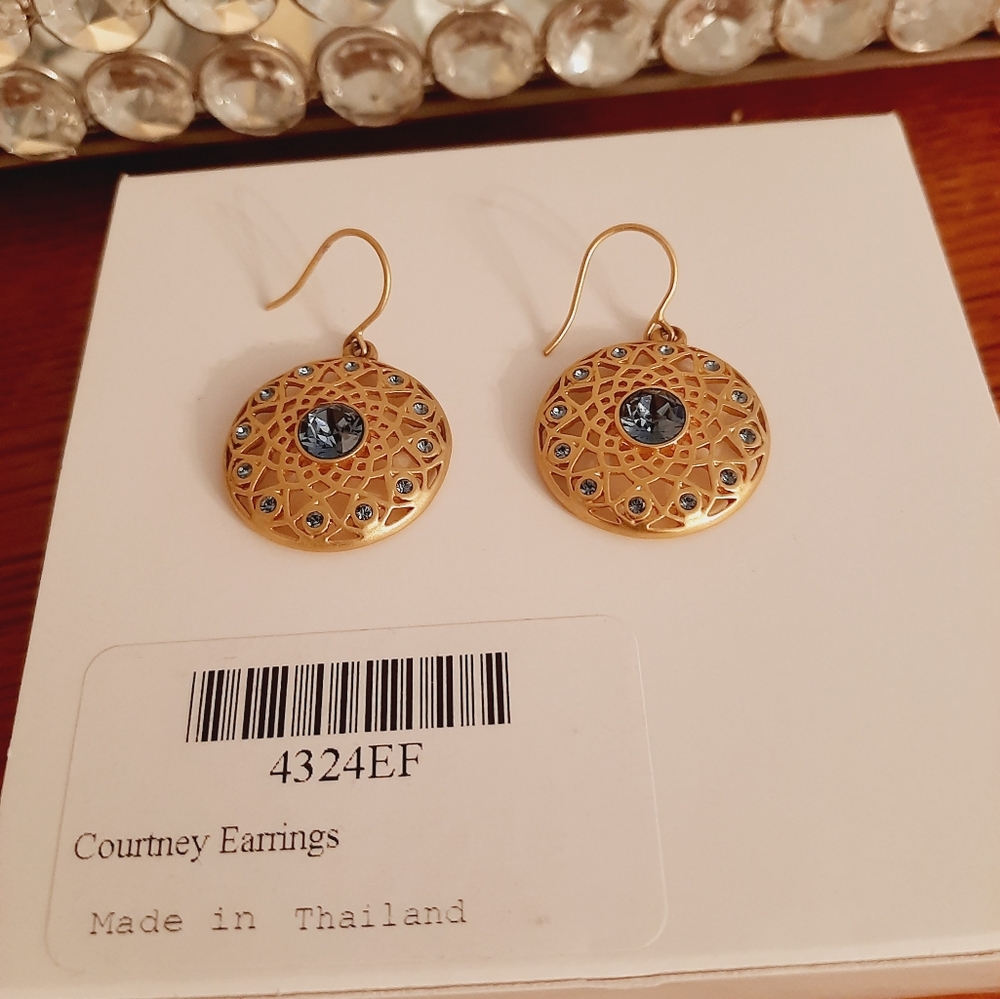 Touchstone Crystal Courtney earrings